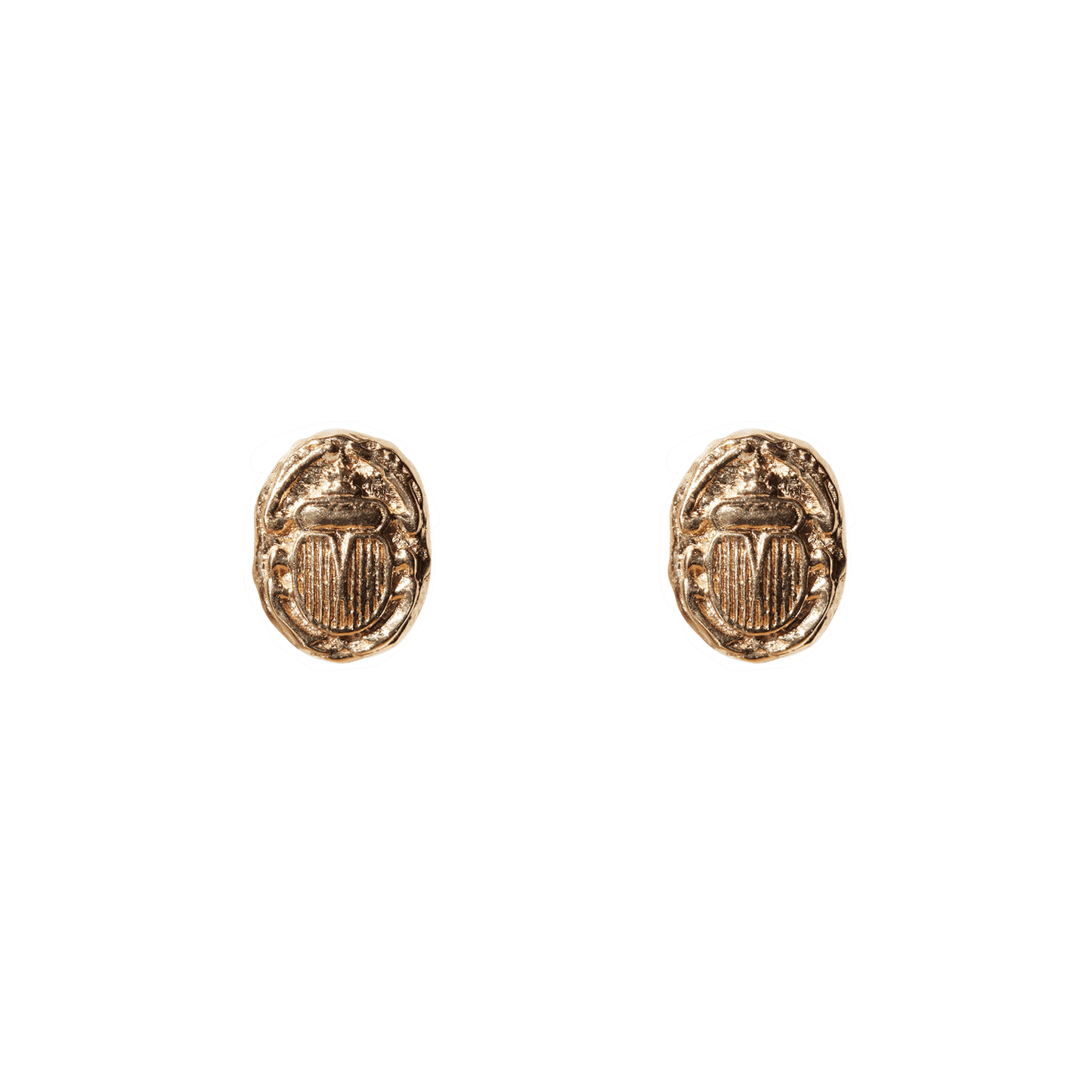 Ancient Scarab Studs
