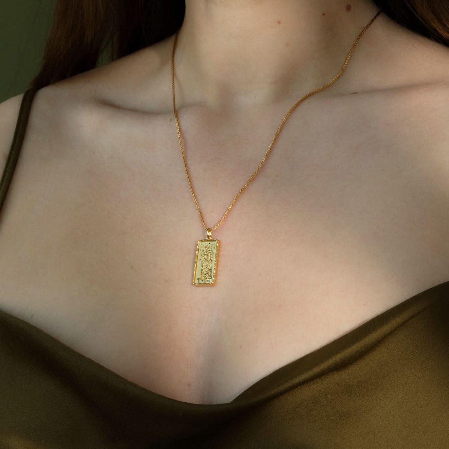 Euterpe Muse of Song Necklace