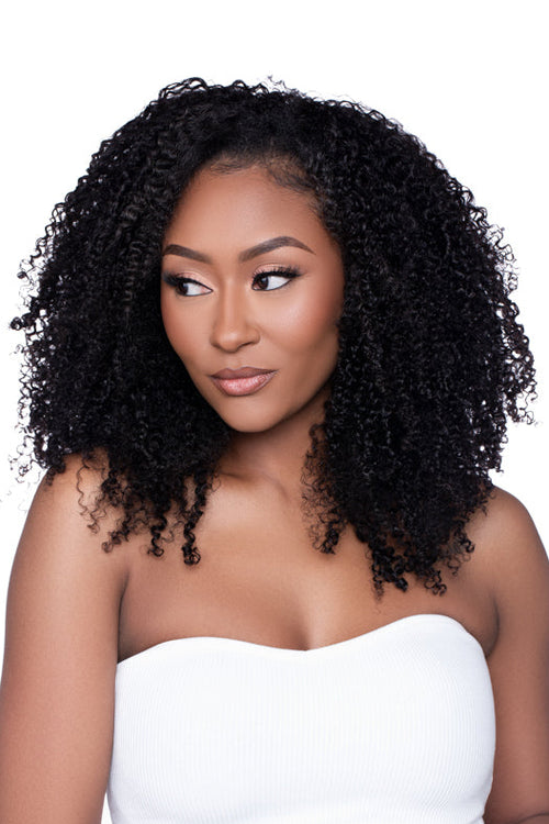 Half Wig ‘Kai’ Kinky Curly