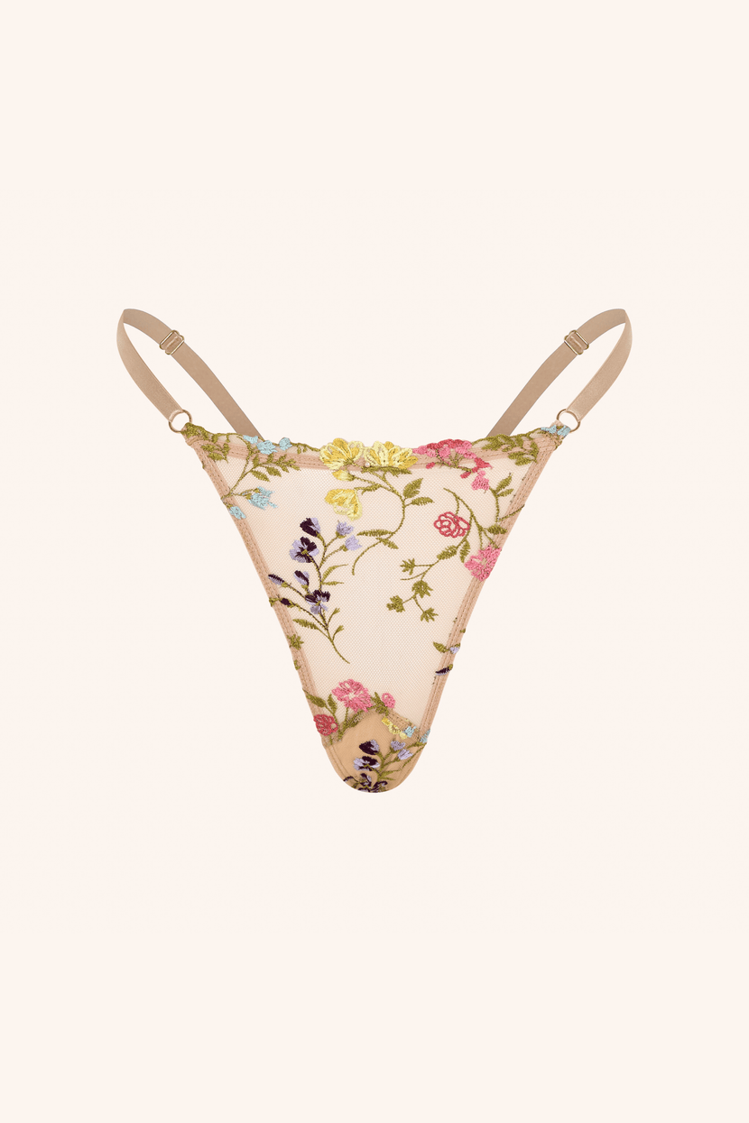 Wildflower Thong