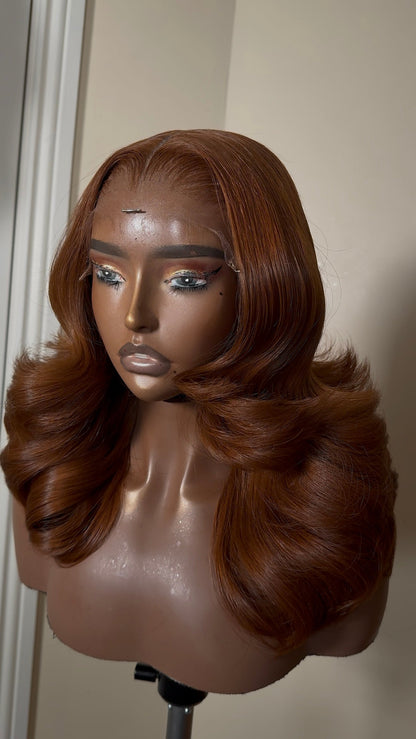 WEAR GO 14” 6X6 HD lace Spice human Hair Wig