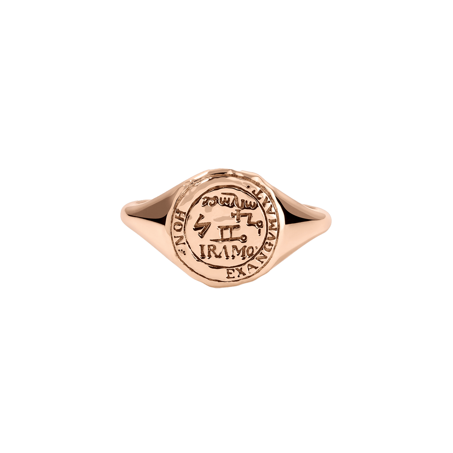 Gemini Alchemical Zodiac Signet Ring
