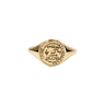 Gemini Alchemical Zodiac Signet Ring