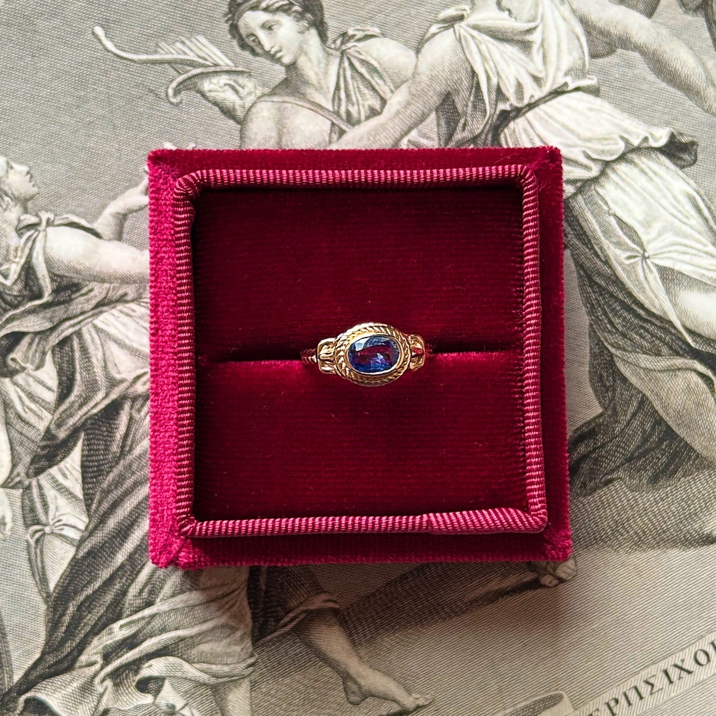 Ancient Heirloom Ring - Sapphire