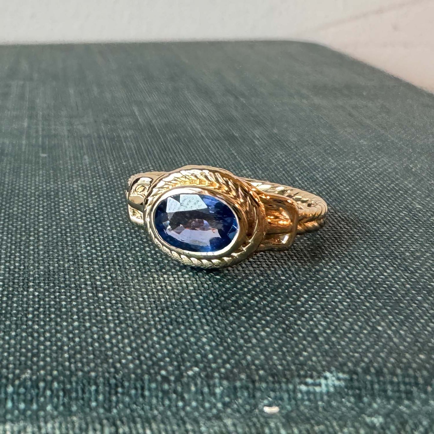 Ancient Heirloom Ring - Sapphire
