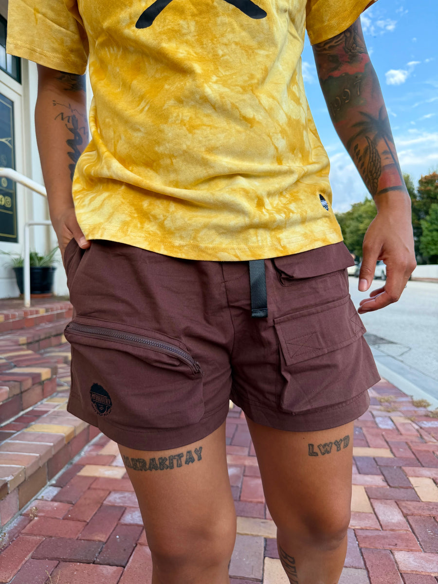 Into the Wild Patchwork Cargo Shorts