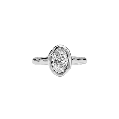 Lavinia Molten Diamond Ring