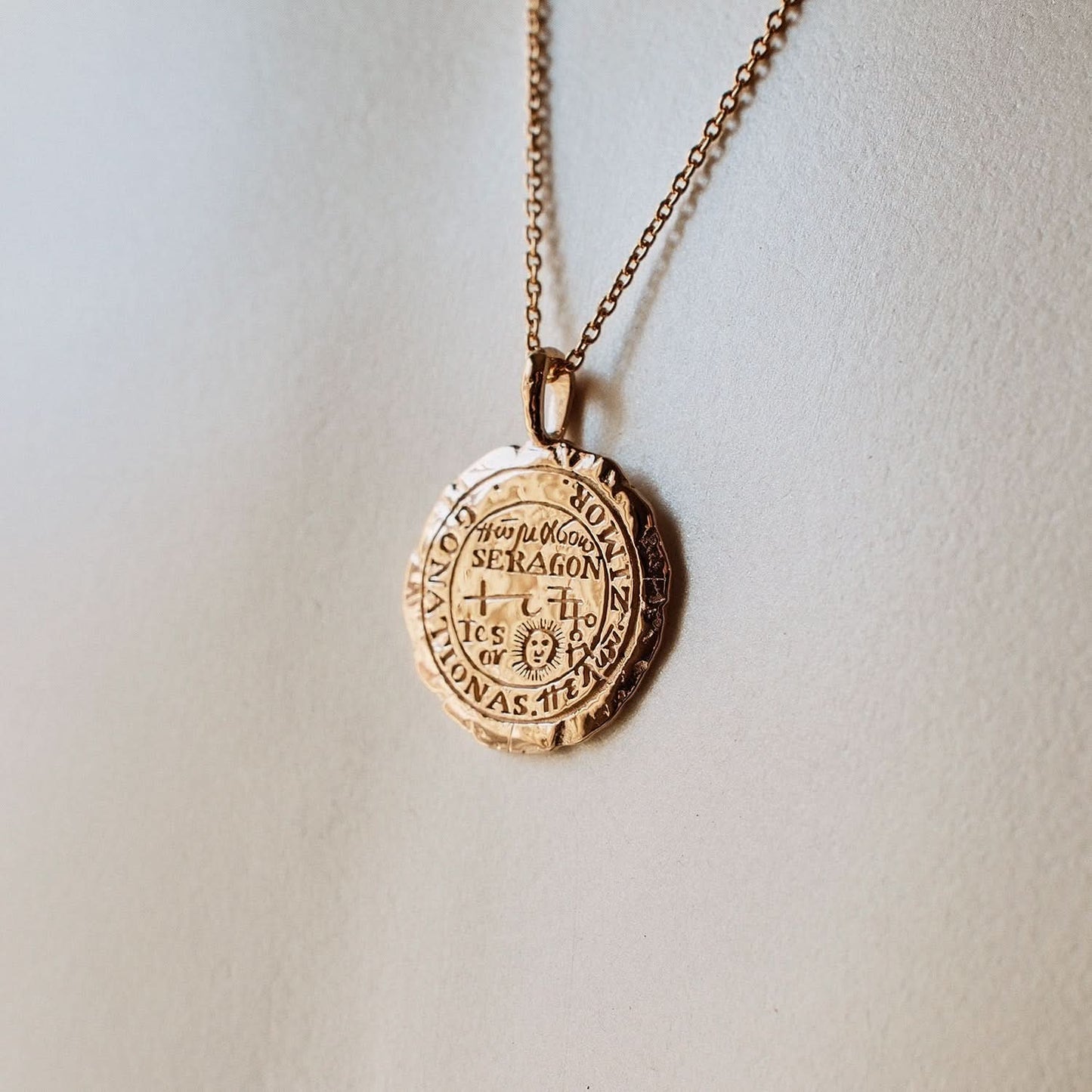 Leo Alchemical Zodiac Pendant