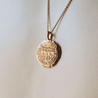 Leo Alchemical Zodiac Pendant