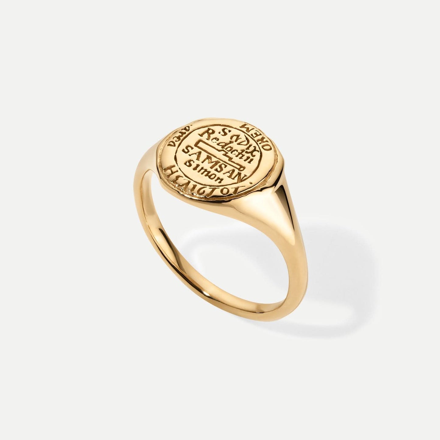 Libra Alchemical Zodiac Signet Ring