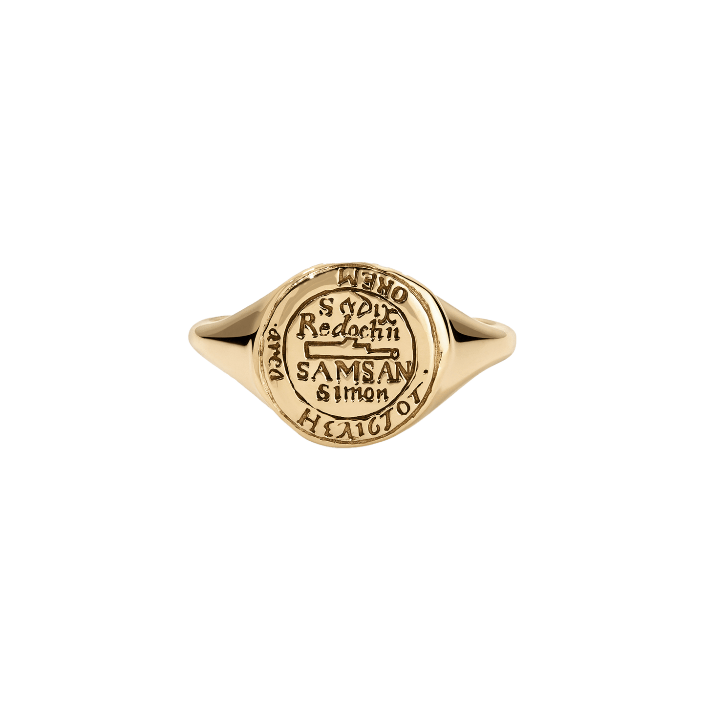 Libra Alchemical Zodiac Signet Ring