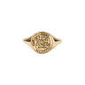 Libra Alchemical Zodiac Signet Ring