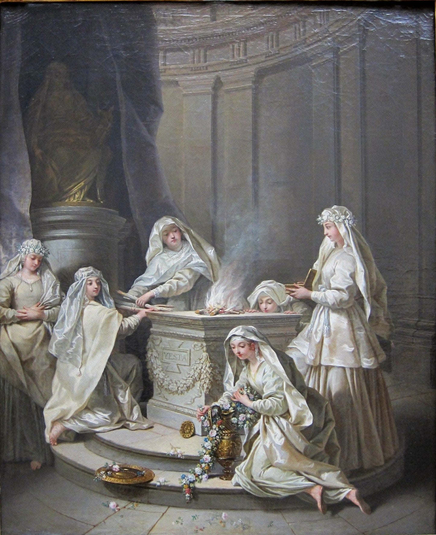 Vestal Virgins at the Temple Pendant