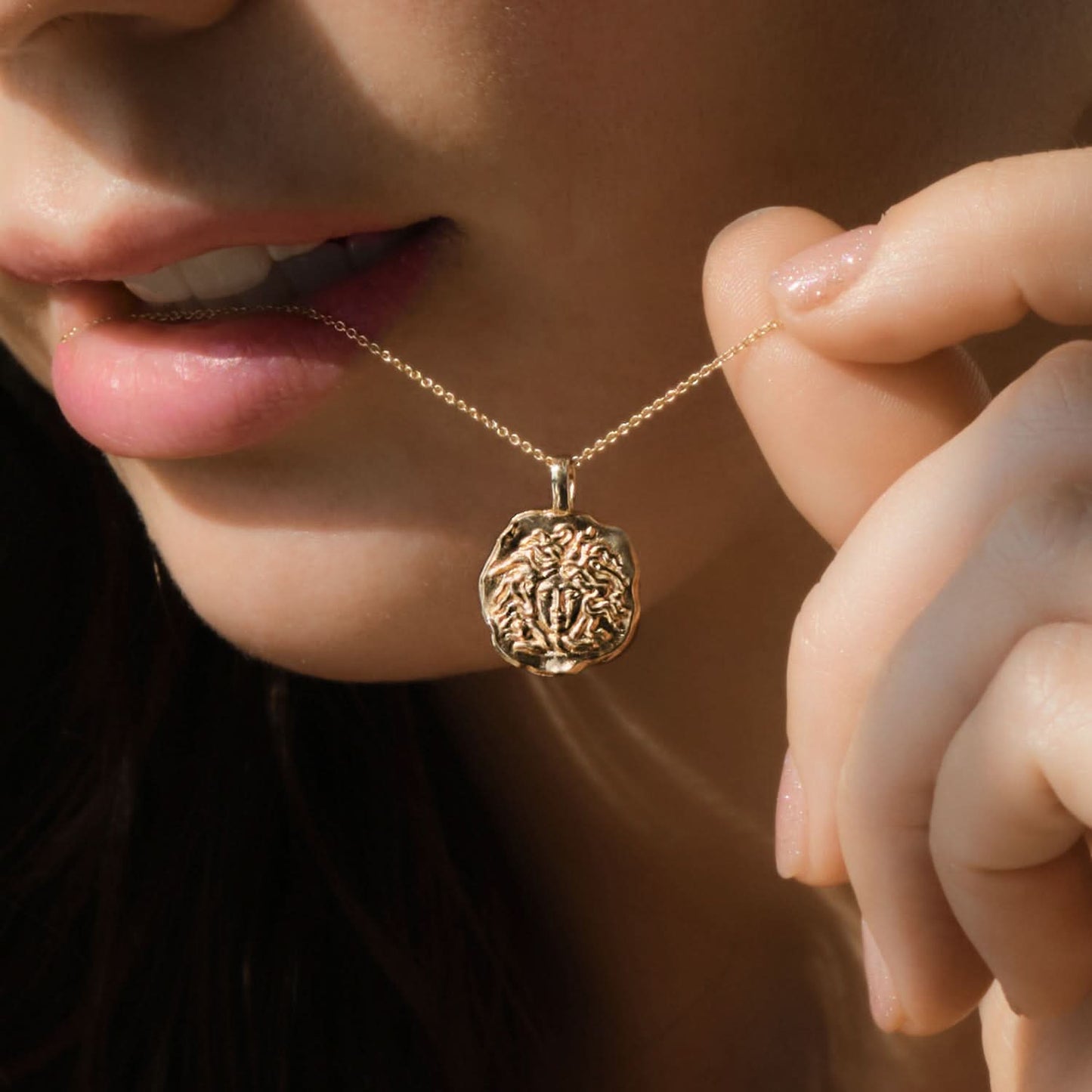 Medusa Mini Medallion
