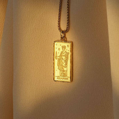 Melpomene Muse of Drama Necklace
