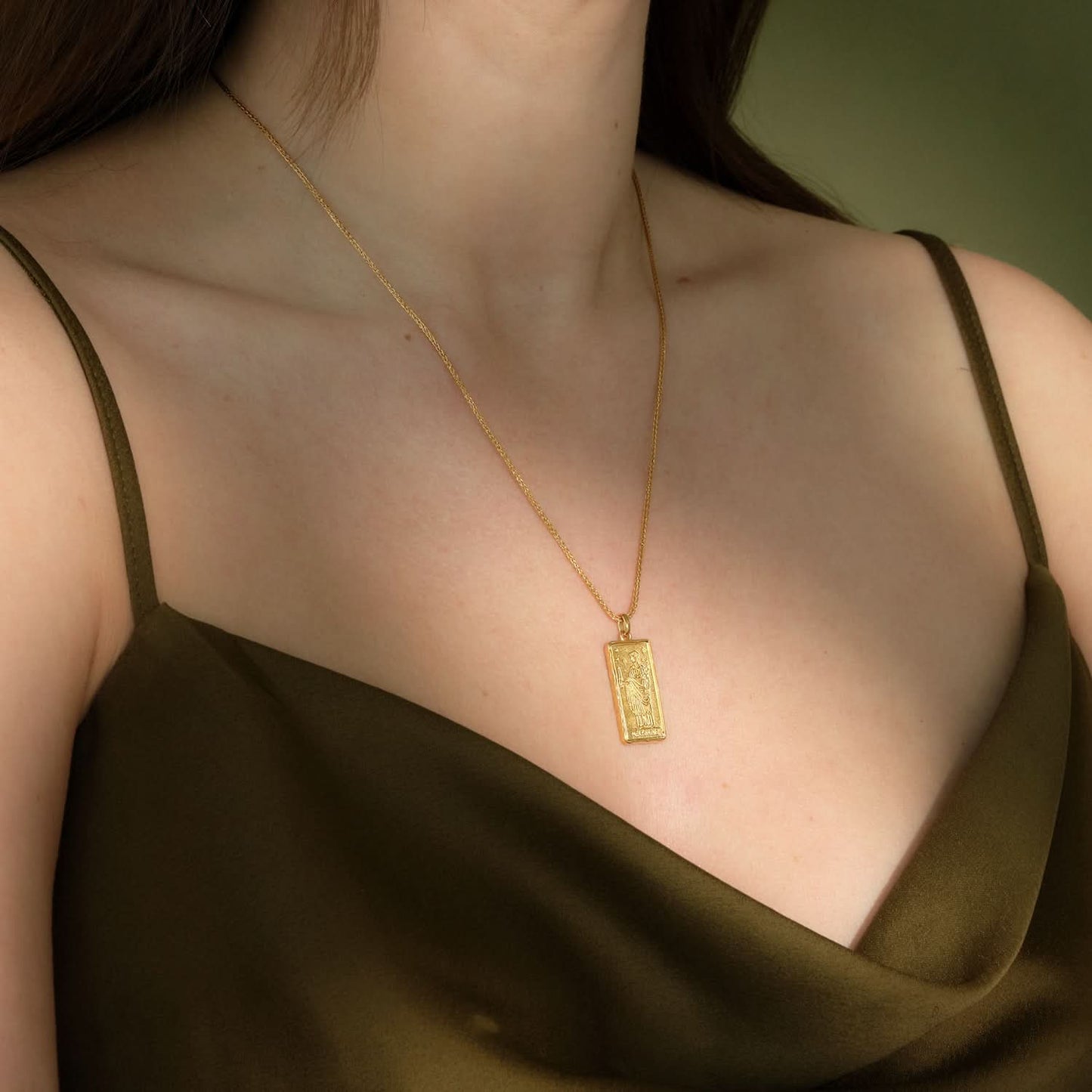 Melpomene Muse of Drama Necklace