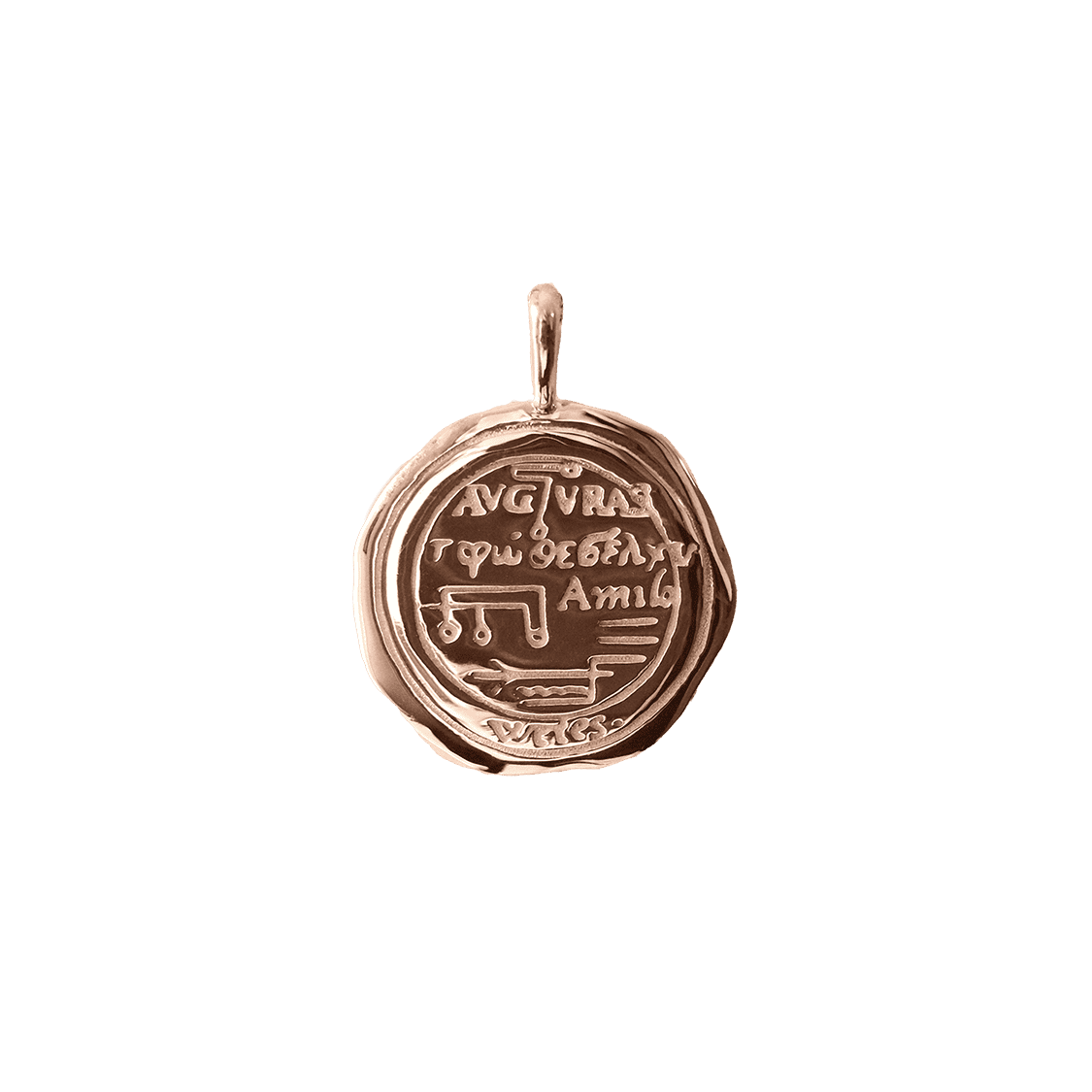 Aquarius Alchemical Zodiac Pendant