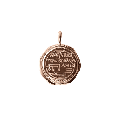 Aquarius Alchemical Zodiac Pendant