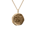 Aquarius Alchemical Zodiac Pendant