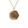 Aquarius Alchemical Zodiac Pendant