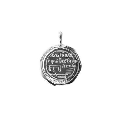 Aquarius Alchemical Zodiac Pendant
