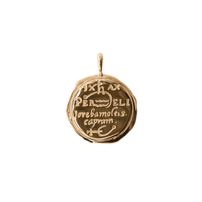 Aquarius Alchemical Zodiac Pendant
