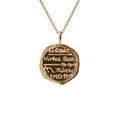Capricorn Alchemical Zodiac Pendant
