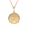 Circe Demi-Goddess of Witchcraft Necklace with Diamond