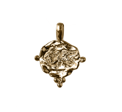 Leda and the Swan Pendant