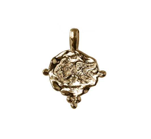Leda and the Swan Pendant