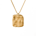 Magic Sator Square Gold Talisman Necklace