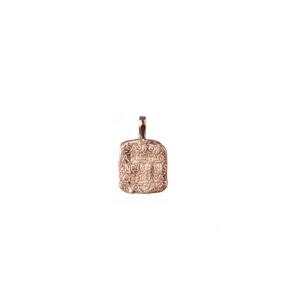 Mini Magic Sator Square Talisman Necklace