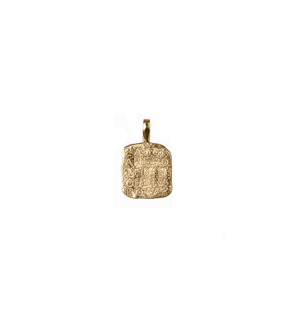 Mini Magic Sator Square Talisman Necklace