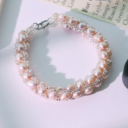 Original Luxury White Natural Pearl Bracelet