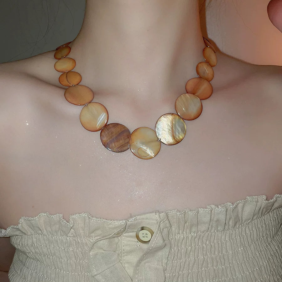 Seashell necklace