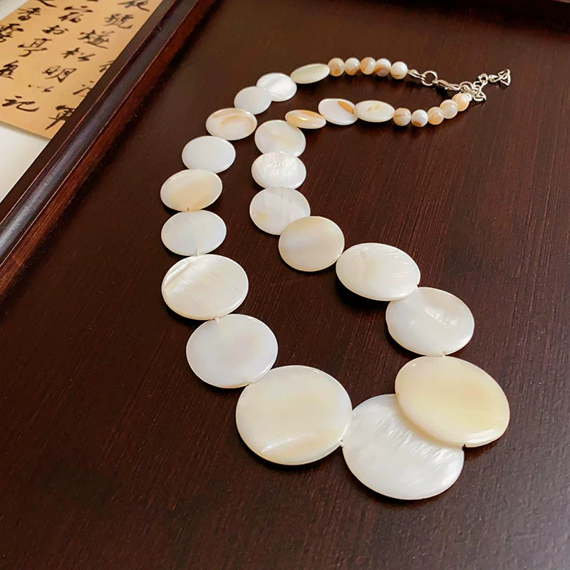 Seashell necklace