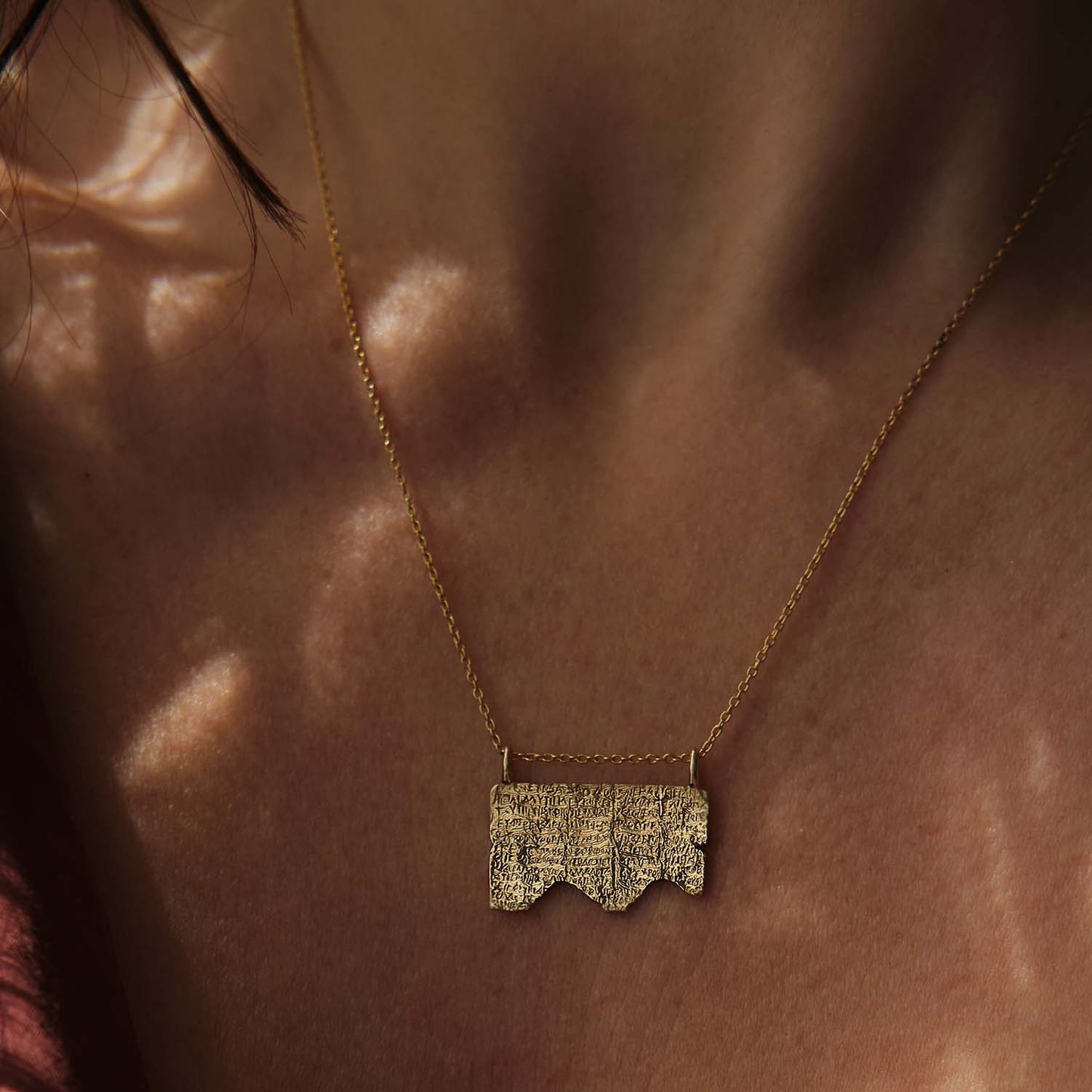The Orphic Tablet Pendant