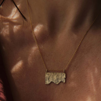The Orphic Tablet Pendant