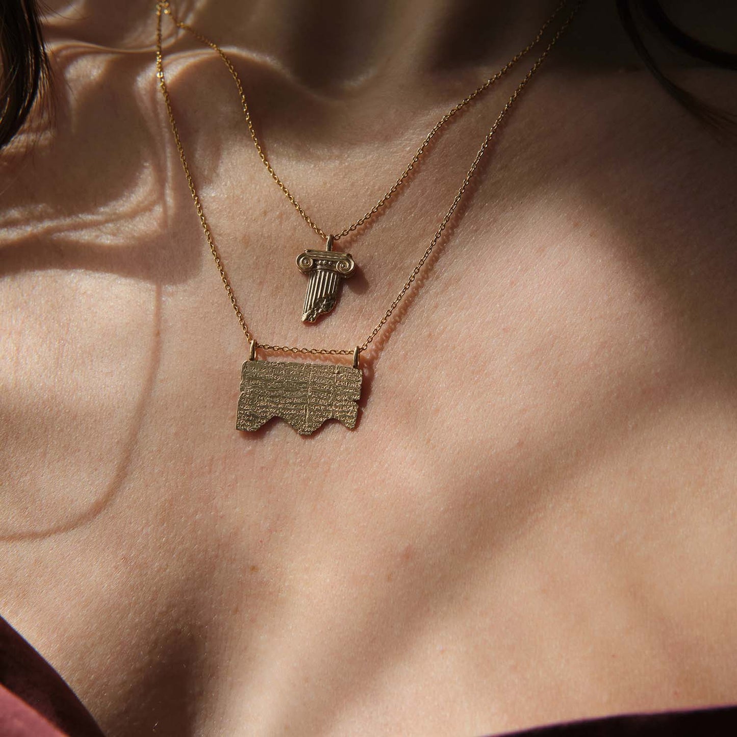 The Orphic Tablet Pendant