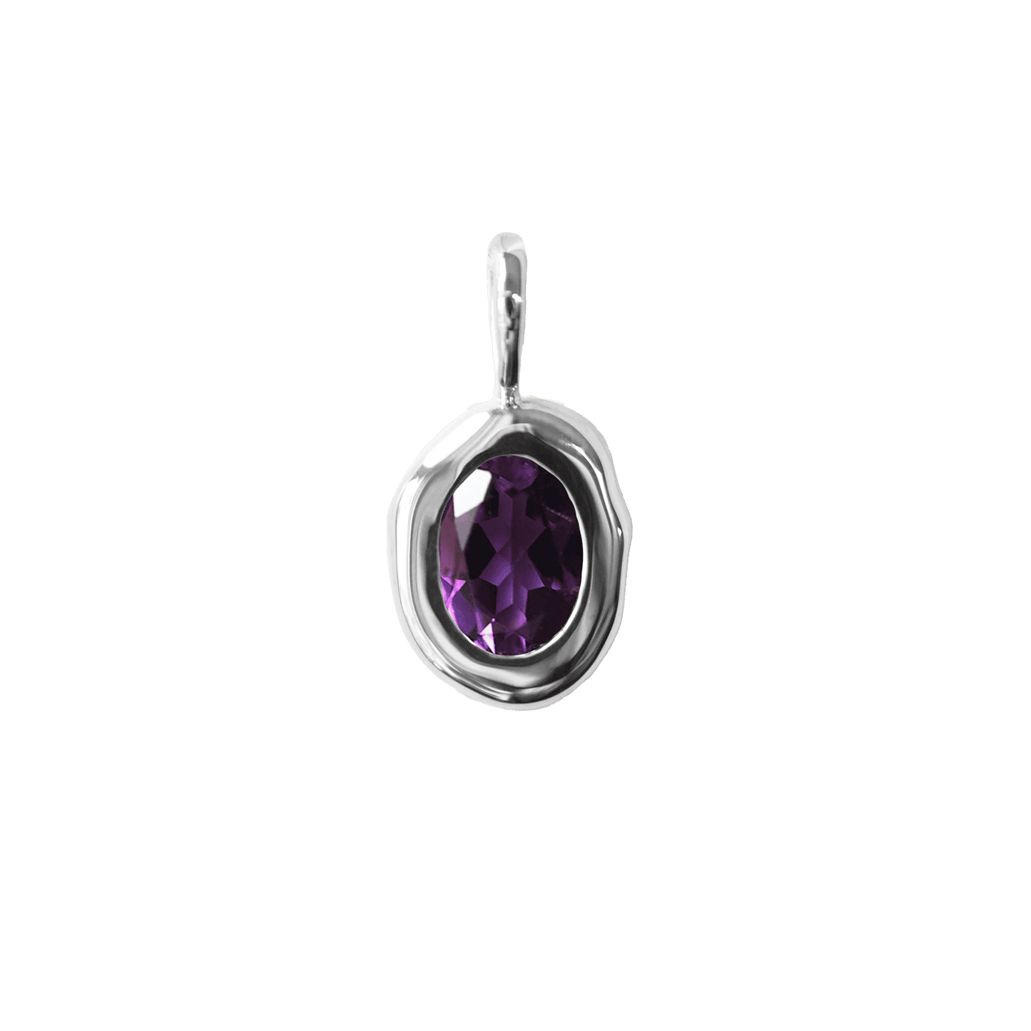 Molten Heirloom Pendant - Amethyst