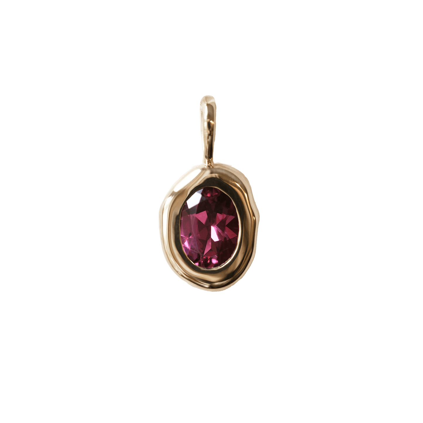 Molten Heirloom Pendant - Garnet
