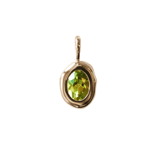 Molten Heirloom Pendant - Peridot