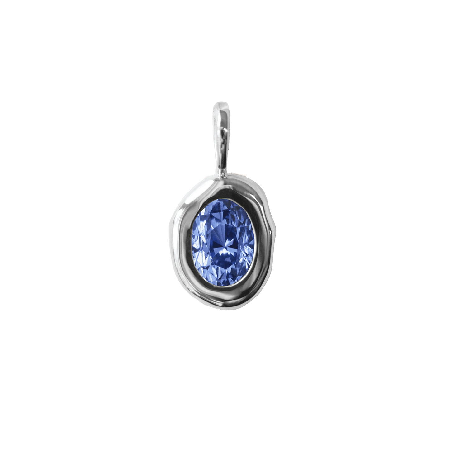 Molten Heirloom Pendant - Sapphire