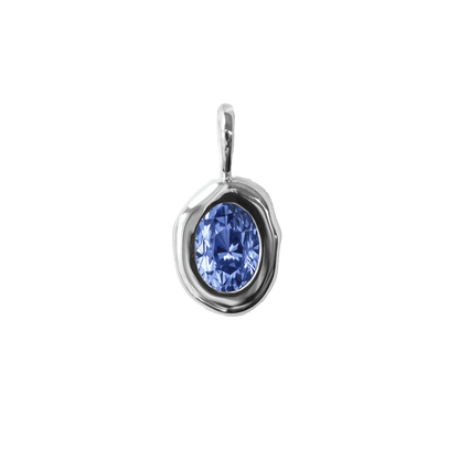 Molten Heirloom Pendant - Sapphire