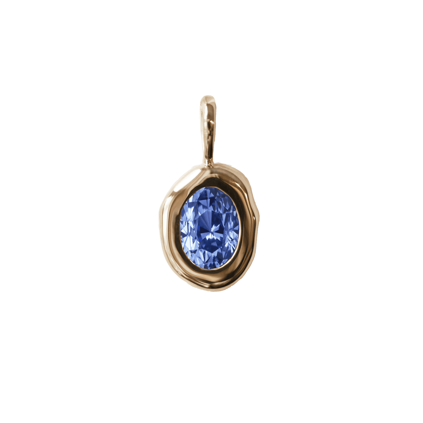 Molten Heirloom Pendant - Sapphire
