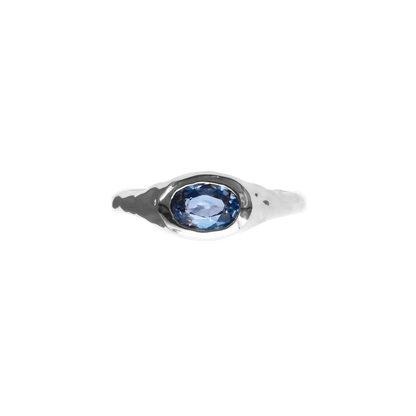 Amphitrite Molten Sapphire Ring