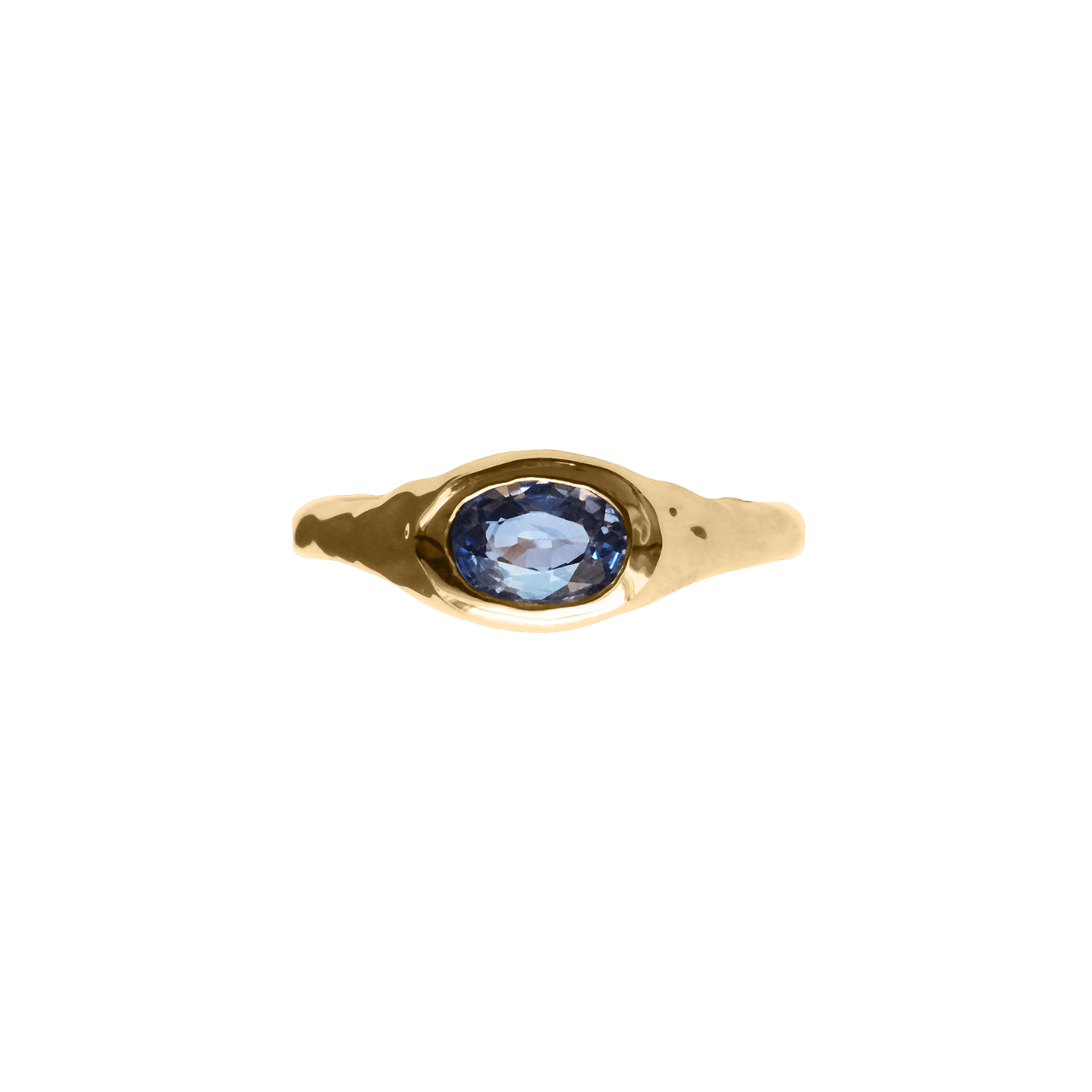 Amphitrite Molten Sapphire Ring
