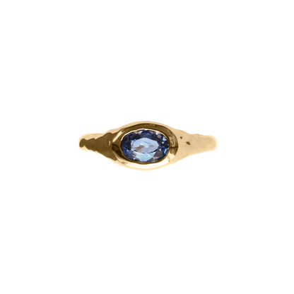 Amphitrite Molten Sapphire Ring