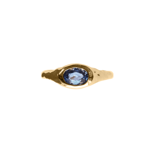 Amphitrite Molten Sapphire Ring