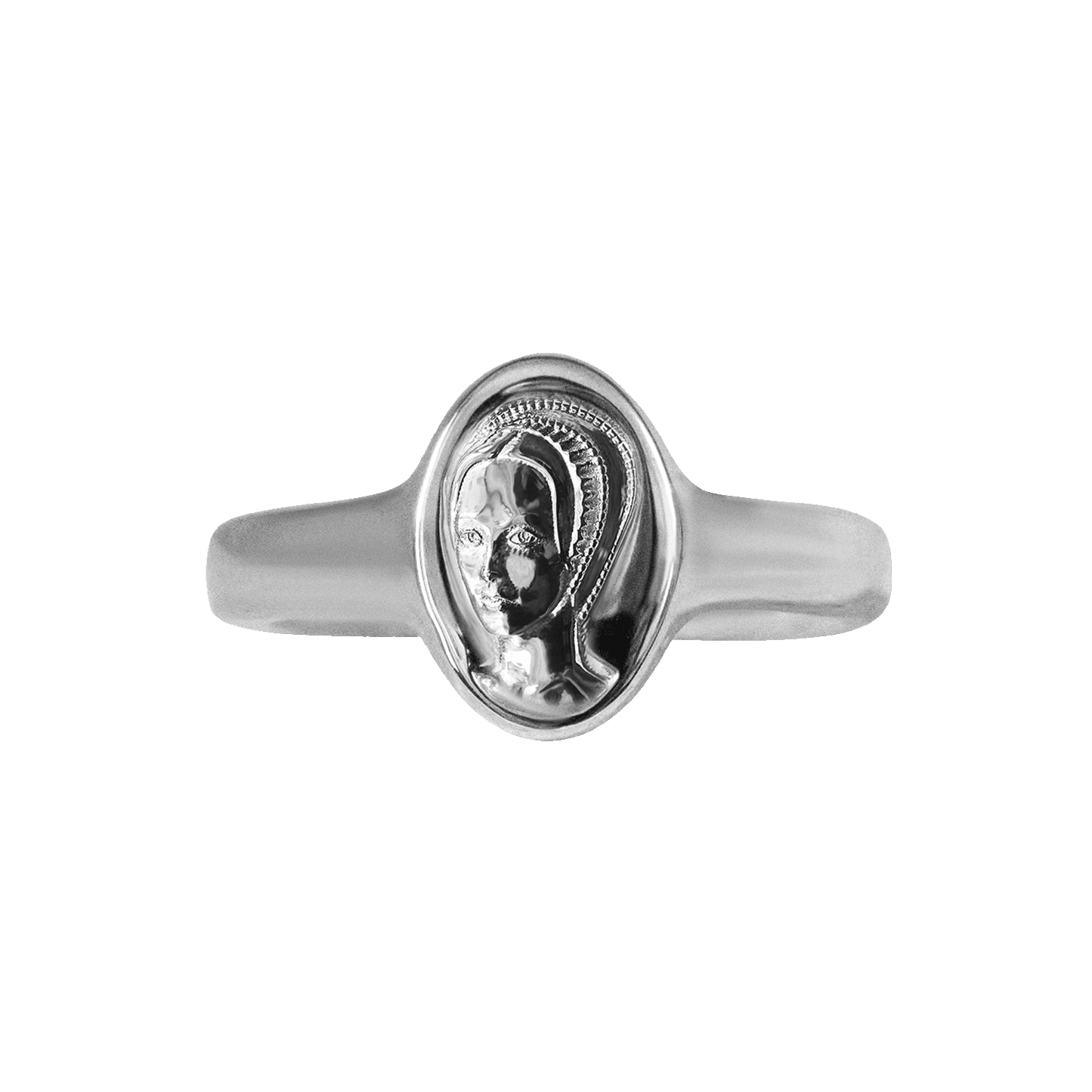 Anne Boleyn Solid Gold Signet Ring